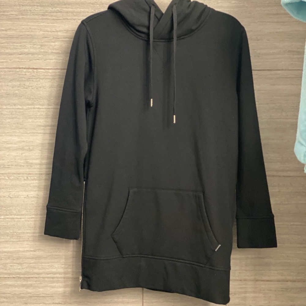 Polo Ralph Lauren Black Tunic Hooded Swestshirt